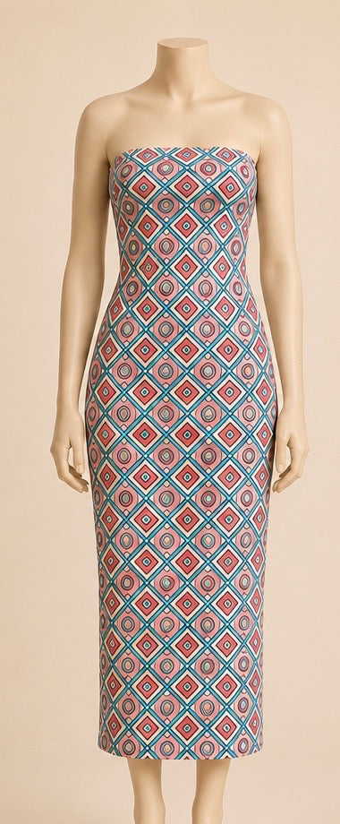 MOSAÏQUE ÉCLAT Adult Strapless Dress