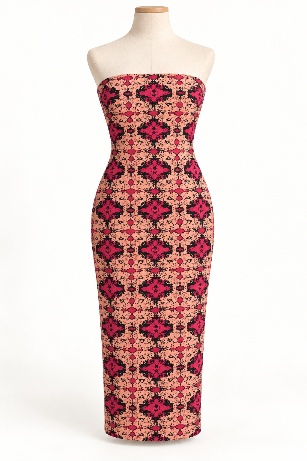MOSAÏQUE Pink Rush Tube Dress
