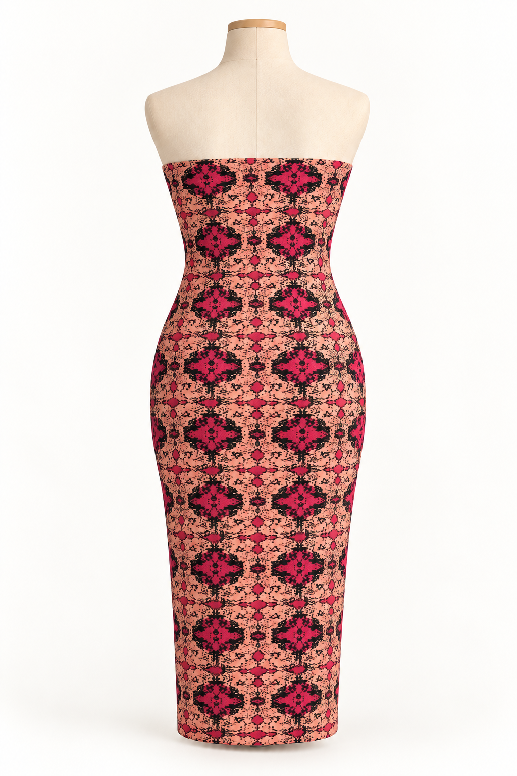 MOSAÏQUE Pink Rush Tube Dress