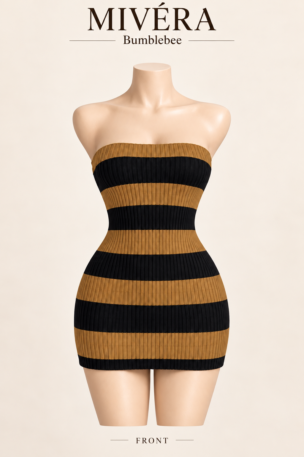 Golden Wild Mini Dress