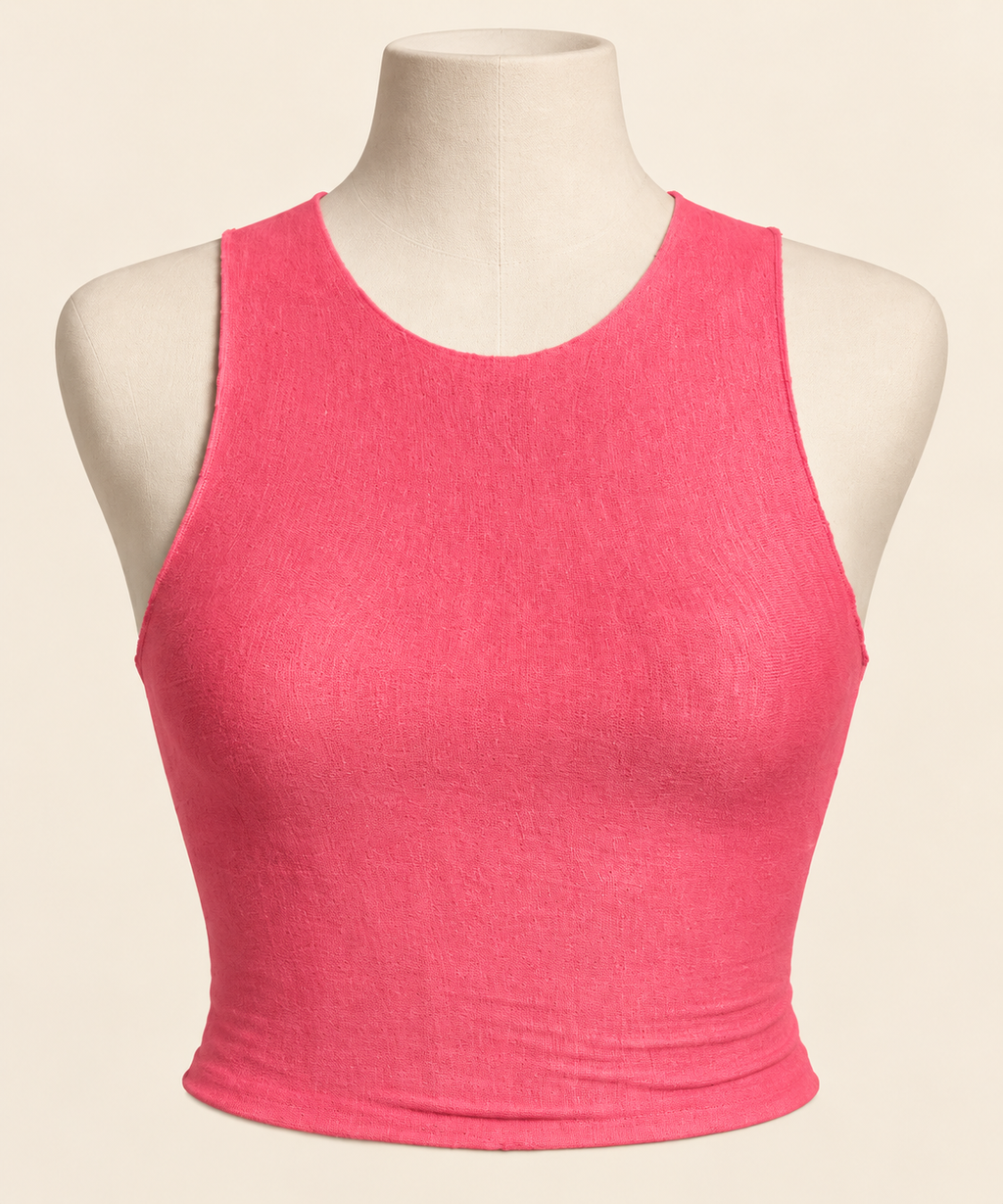 Blush Crop Top