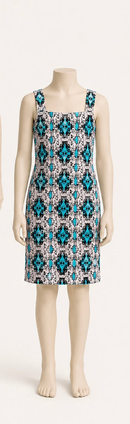 MOSAÏQUE Kids Square-Neck Dress