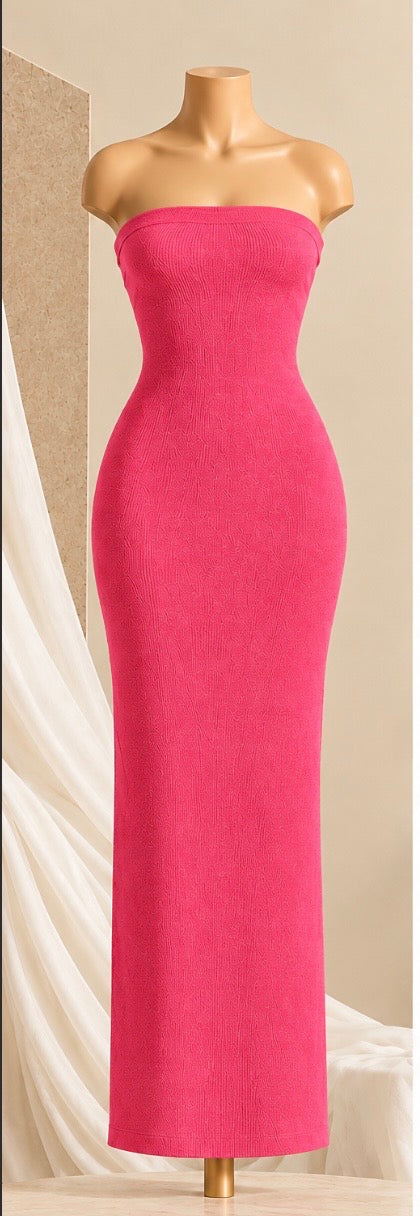 Blush Strapless Dress