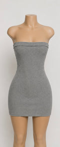 STONE Strapless Mini Dress