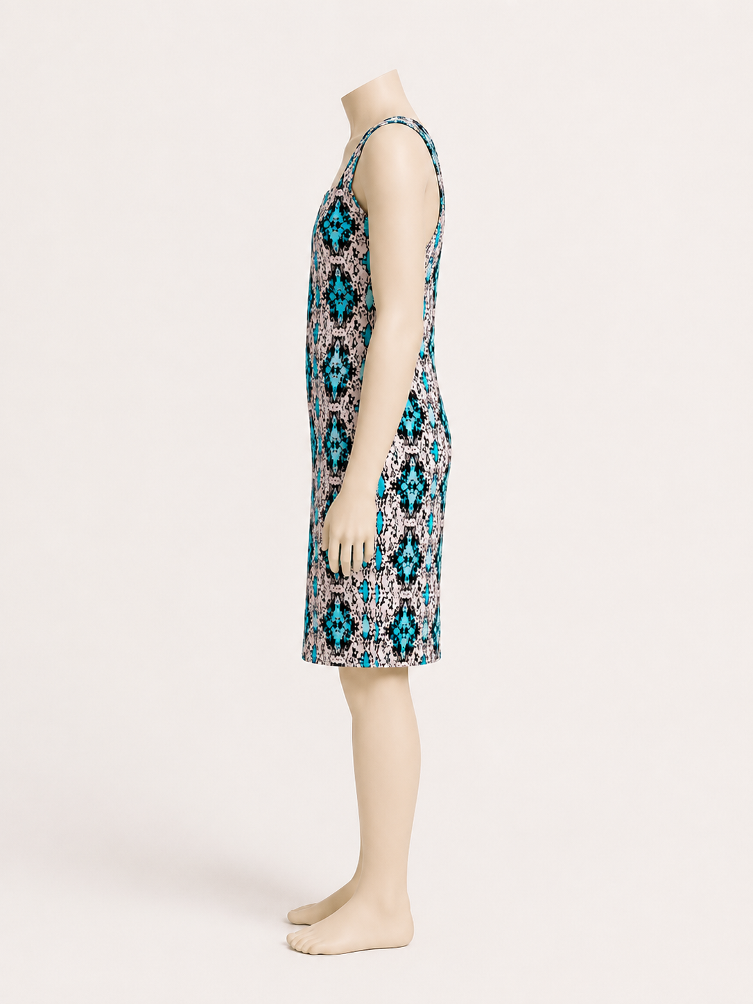 MOSAÏQUE Kids Square-Neck Dress