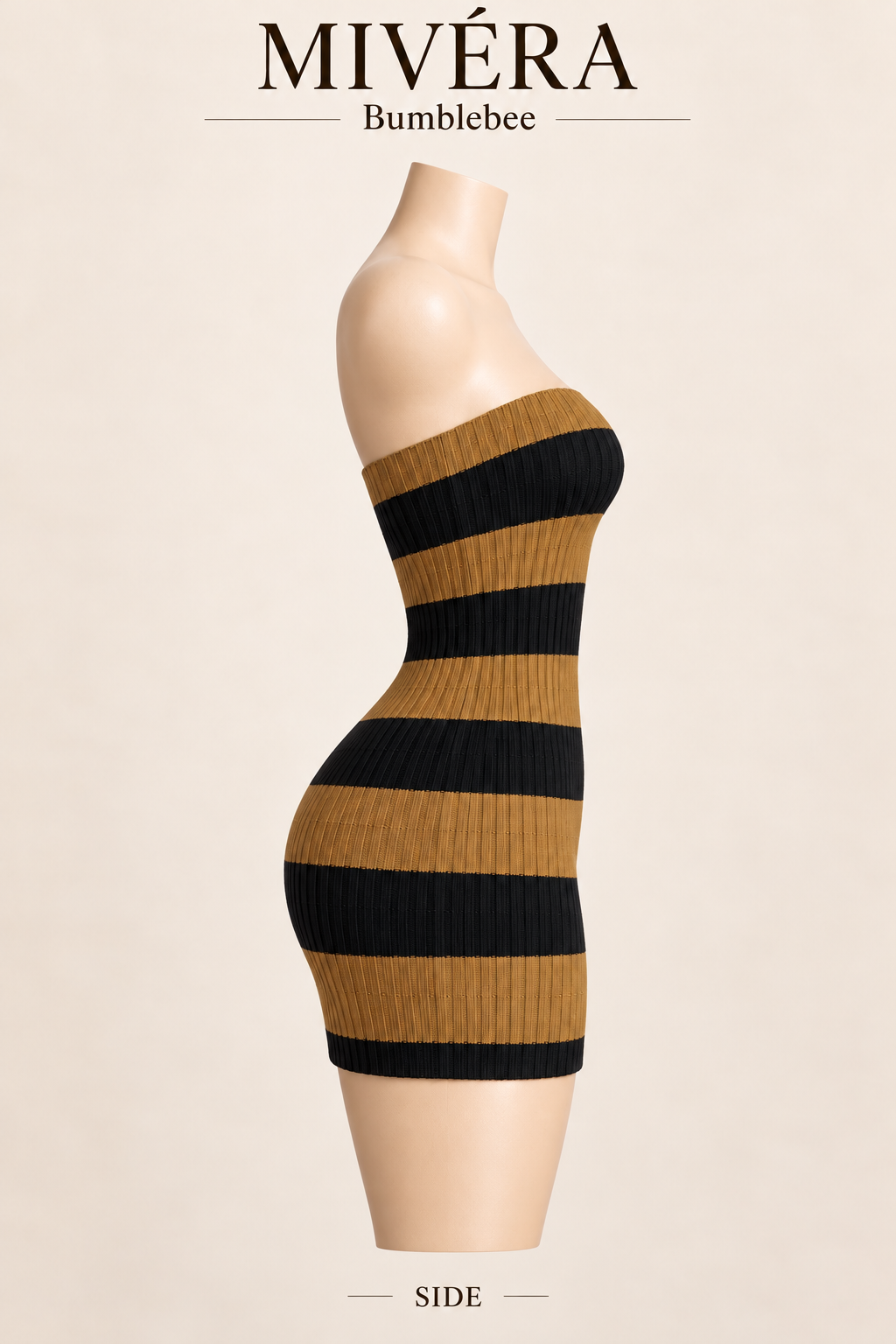 Golden Wild Mini Dress