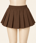 Pleated Mini Skirt