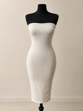 NIMBUS Strapless Midi Dress