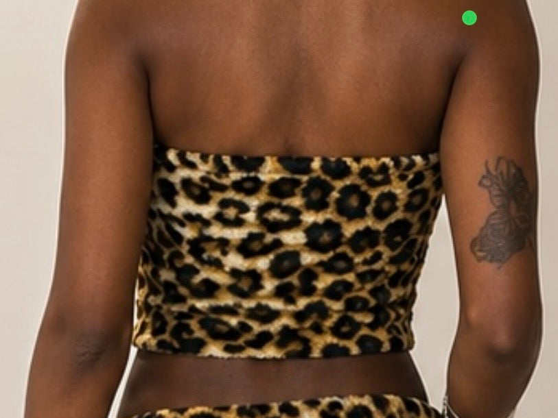 The Wild Luxe Tube Top 🐆✨