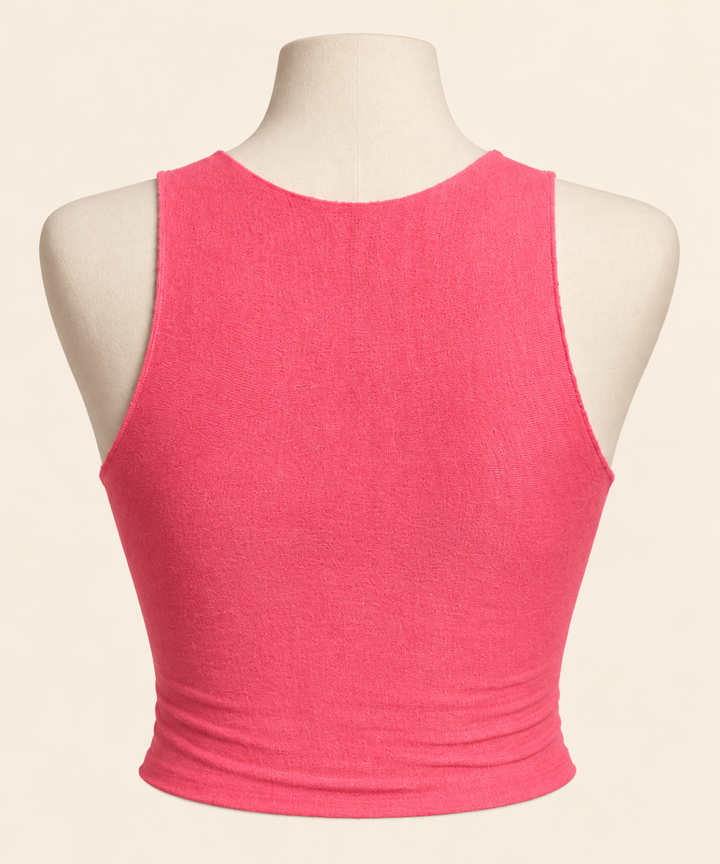 Blush Crop Top