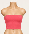 Blush Coral Tube Crop Top