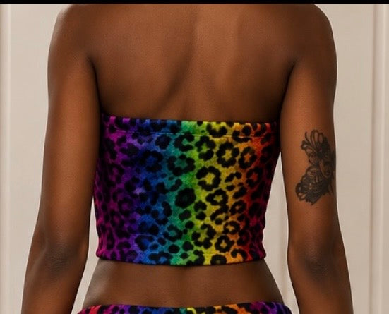 The Wild Luxe Tube Top 🐆✨