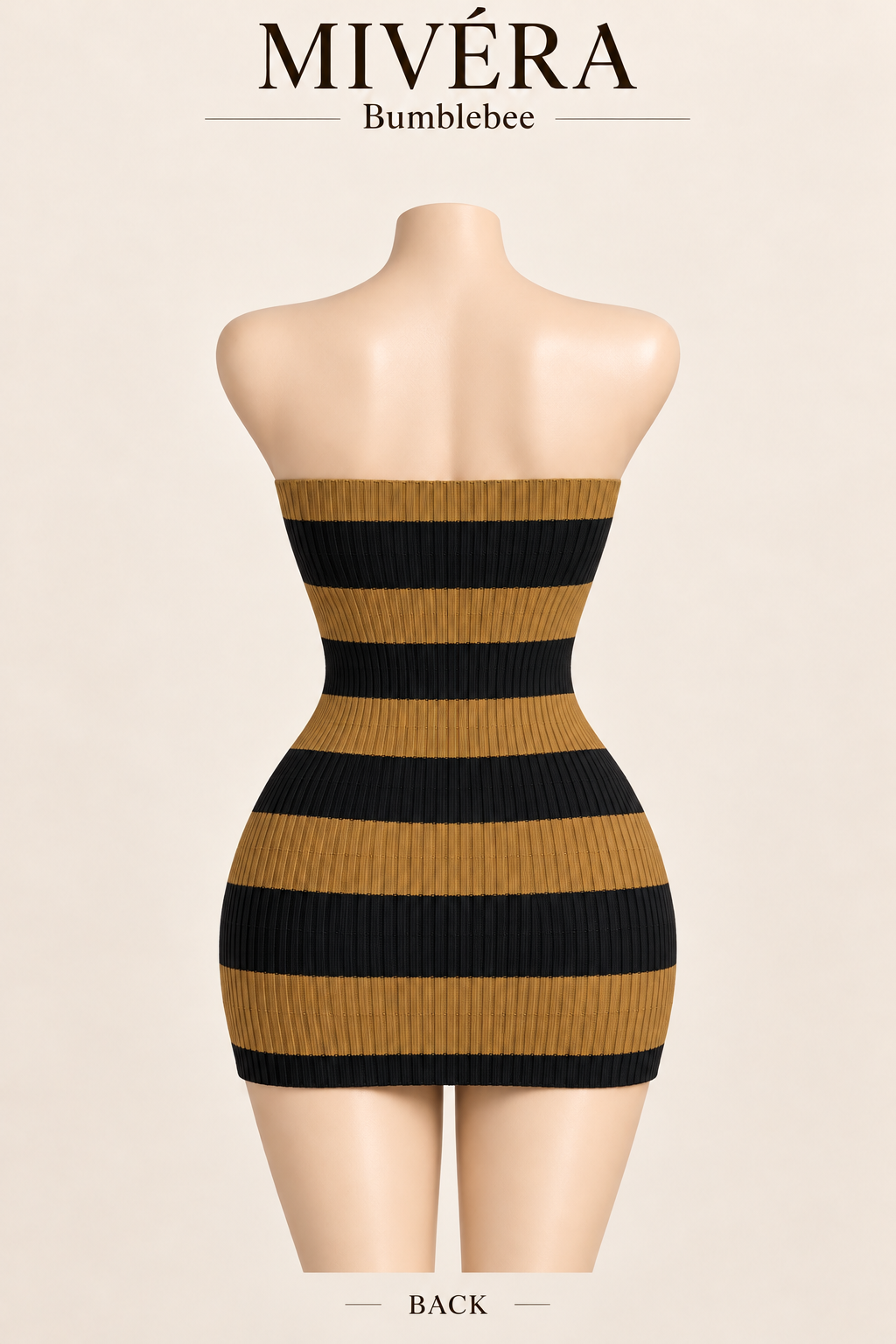 Golden Wild Mini Dress