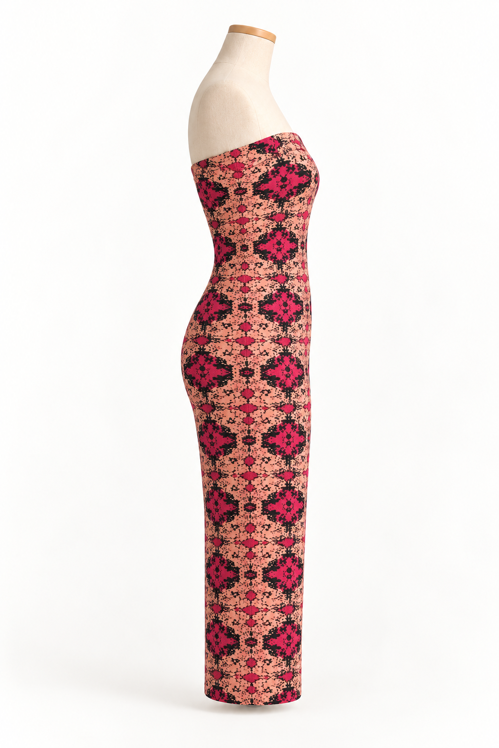 MOSAÏQUE Pink Rush Tube Dress