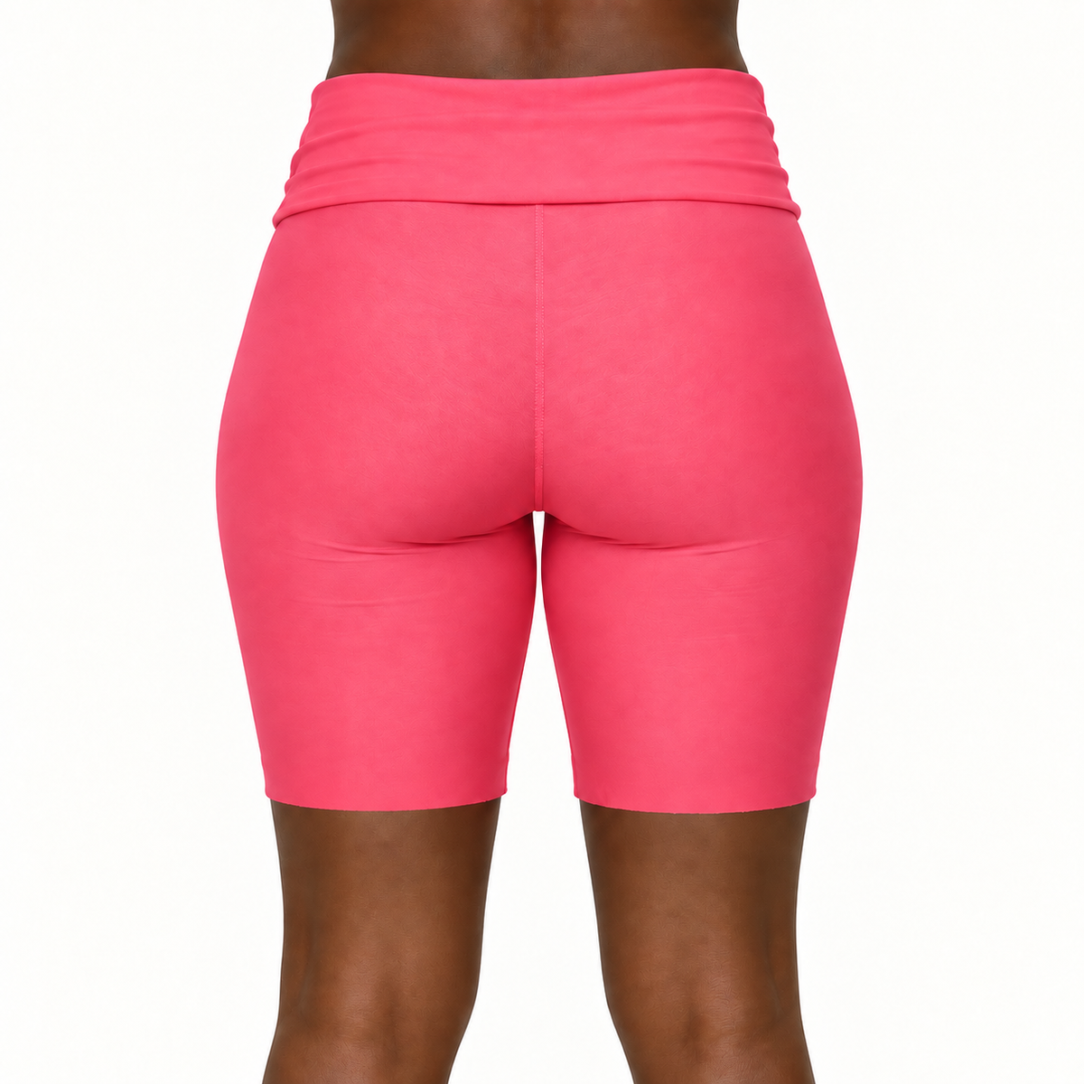 Blush Coral Fitted Shorts