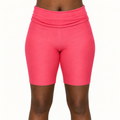 Blush Coral Fitted Shorts